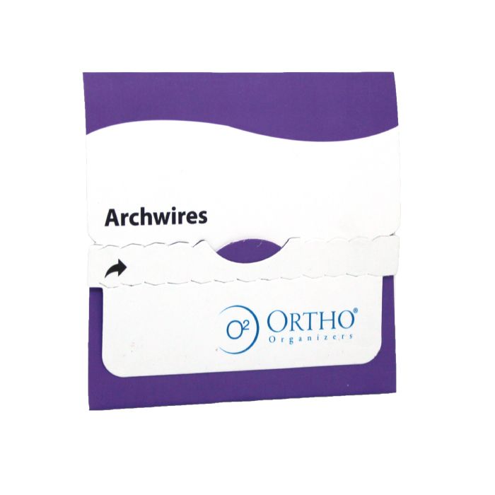 Ortho Organizers Stainless Steel Archwires Euro / Oval Form - Rectangular (25/Pk)