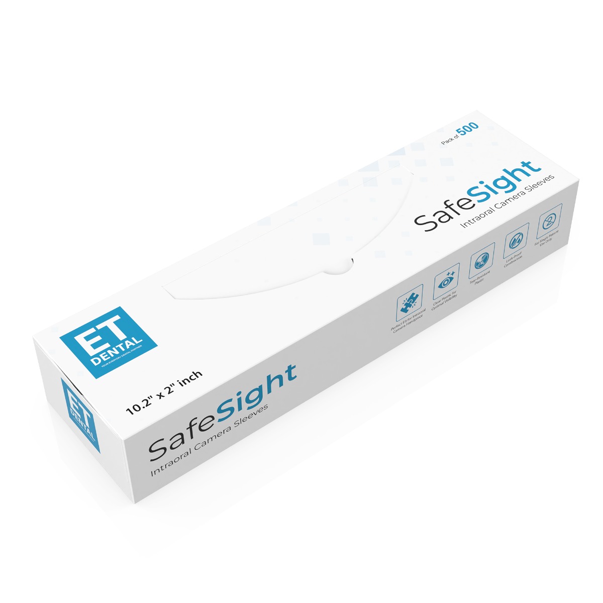 ET Dental SafeSight Intraoral Camera Sleeves (500pcs/Box)