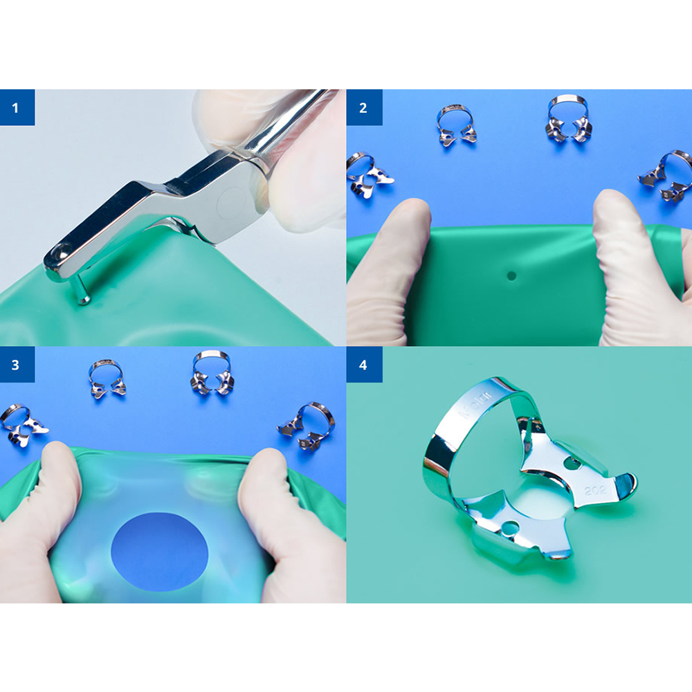 Sanctuary Rubber Dam Sheet 6x6 (Green Mint)