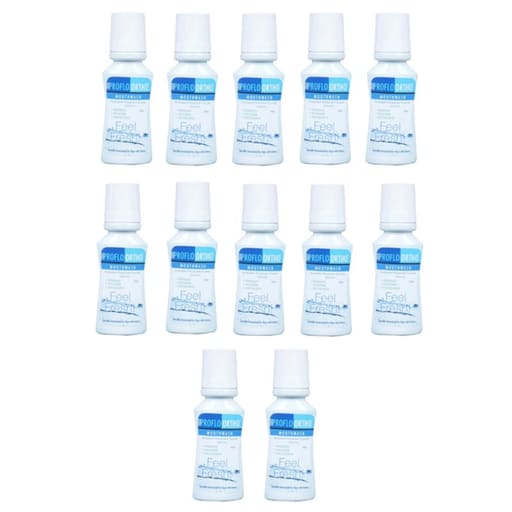 Sandika Pharma Proflo Ortho Acidulated Mouthwash (Pack of 12)