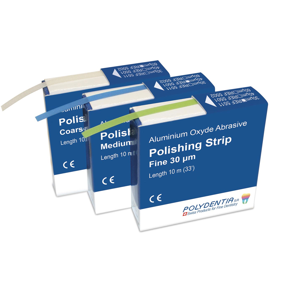 Polydentia Abrasive Polishing Strips