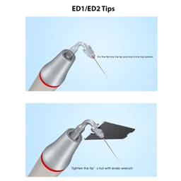 Woodpecker Scaler Tip ED2 for DTE & Satelec Scalers - 7