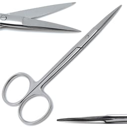 GDC Scissors Iris - Straight (11.5cm) (S17) - 3