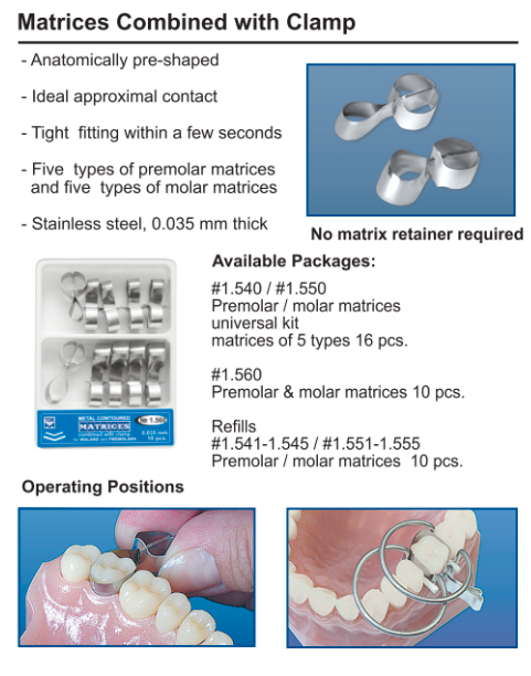 Tor Vm Contoured Metal Matrices