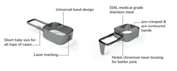 Kids-e-Dental Bands with tube attached Refills - 3