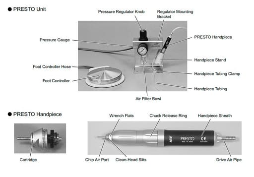 NSK Presto PR-HP Handpiece (T815)