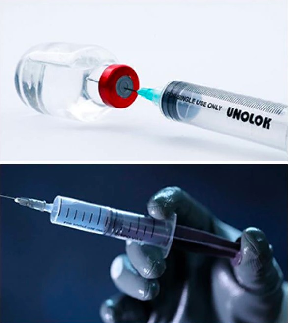 HMD Unolok Syringe 2.5ml | 24 Gauge | 1 Inch Needle