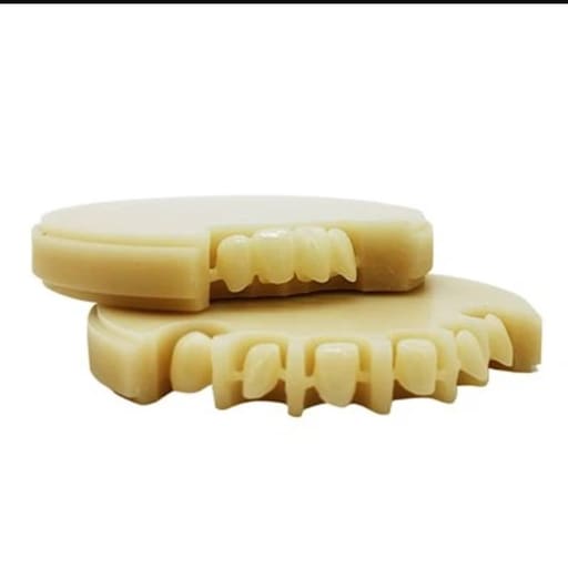 Maarc CAD-CAM Milling Wax Blanks (Open System Type) - Tooth Color
