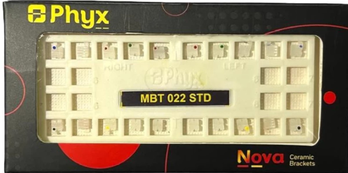 Phyx Nova Ceramic Brackets