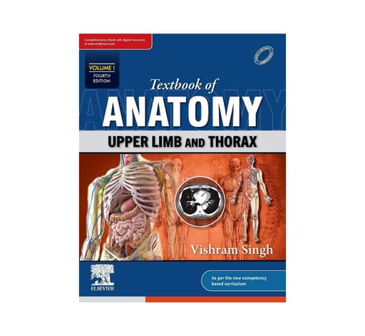 Textbook Of Anatomy: Upper Limb And Thorax 4th Edition Volume 1 (ISBN - 264812)