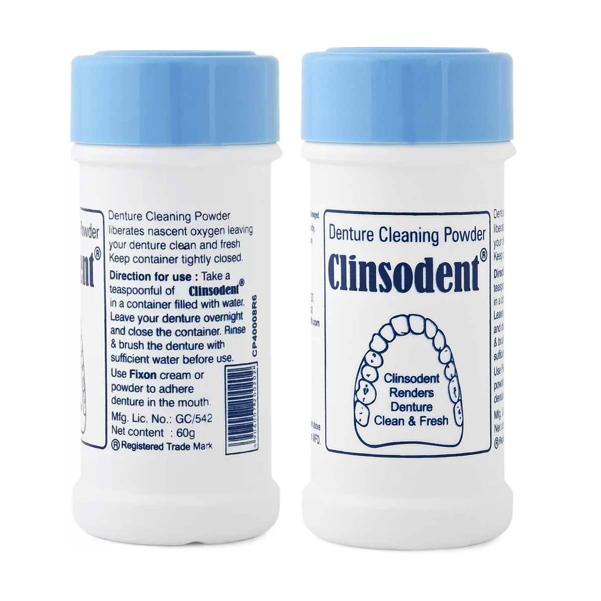ICPA Clinsodent Denture Cleaning Powder