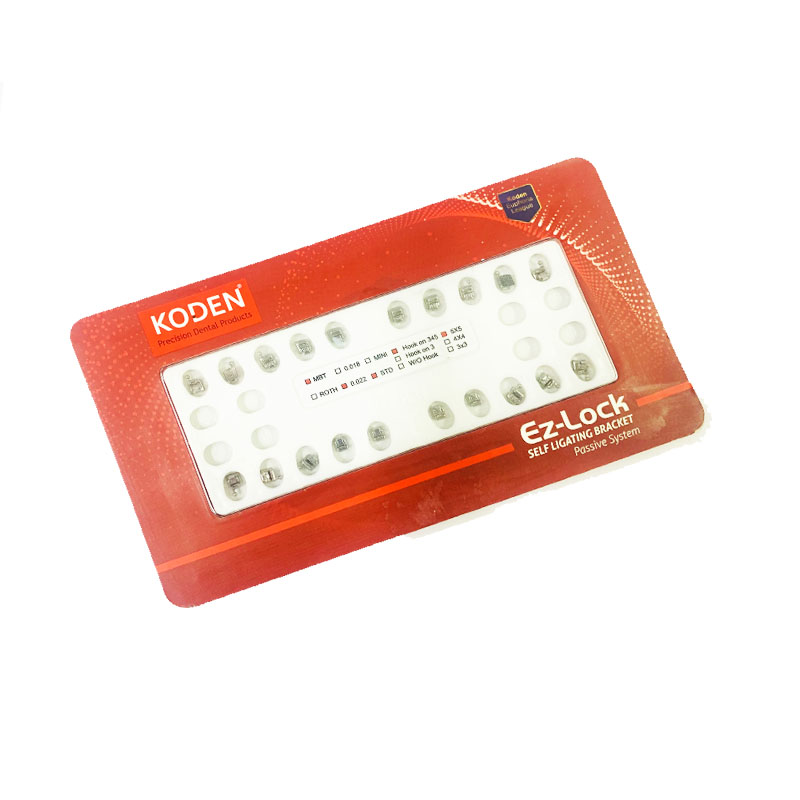 Koden EZ Lock MBT Metal Self Ligating Bracket Kits