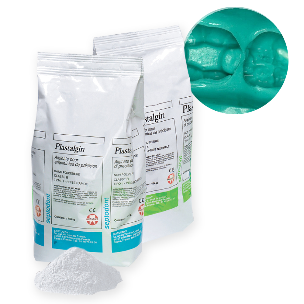 Septodont Plastalgin Alginate Powder Impression Material