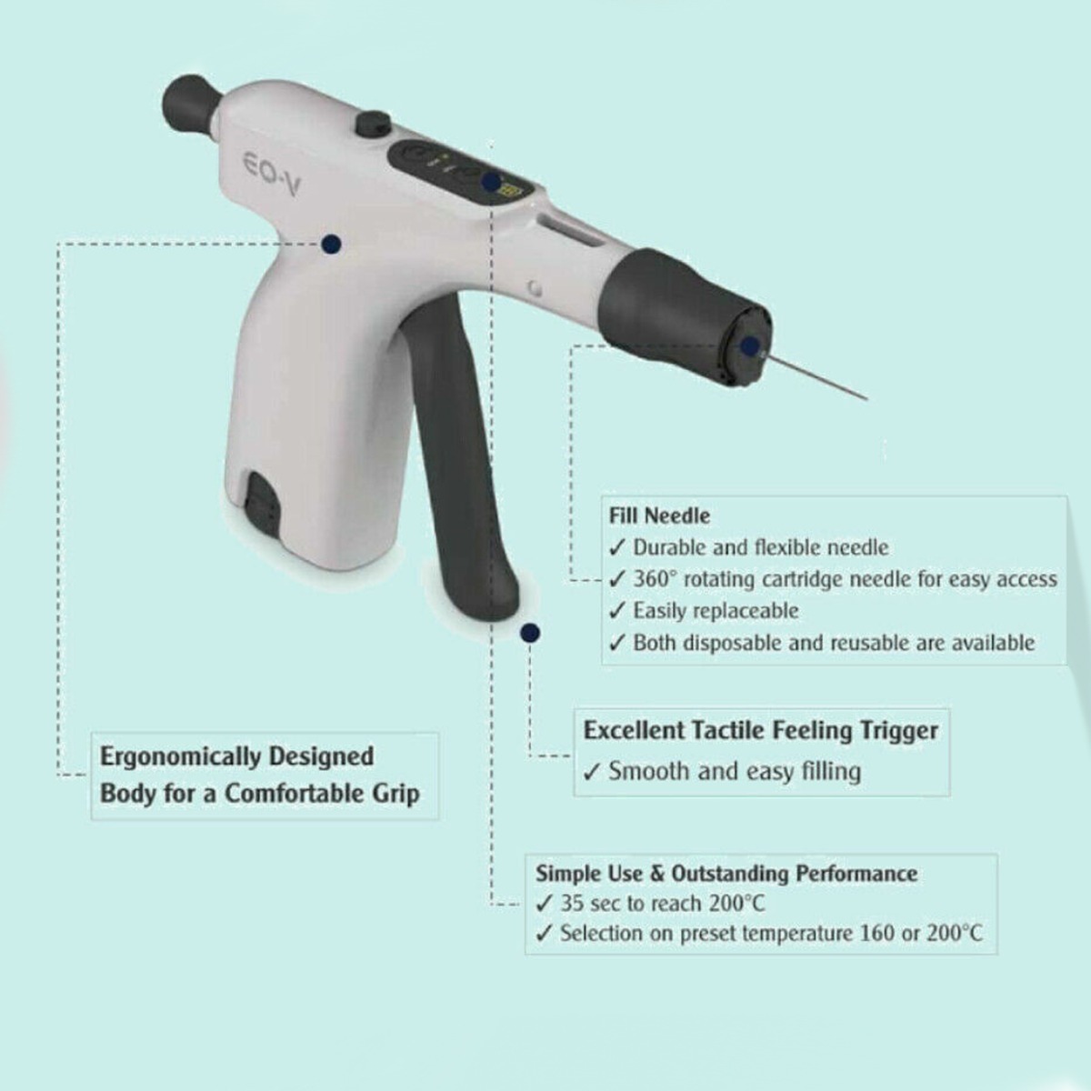 Meta Biomed EQ-V- Cordless Root Canal Obturator - Full Kit