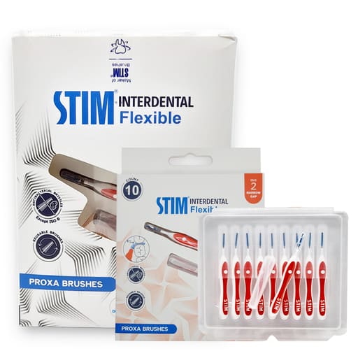 Stim Interdental Flexible Proxa Brush - Size 2 (Pack Of 6)