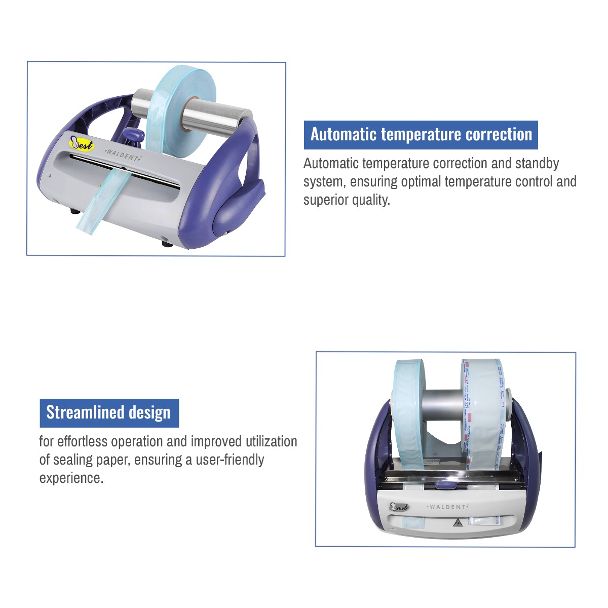 Waldent SteriSeal Pro Sealing Machine