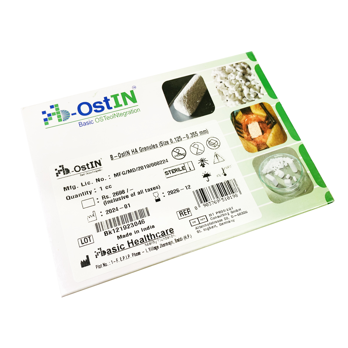 B-Ostin HA Nano 0.125-0.355mm (2cc) - HA15-2 - DB101-002