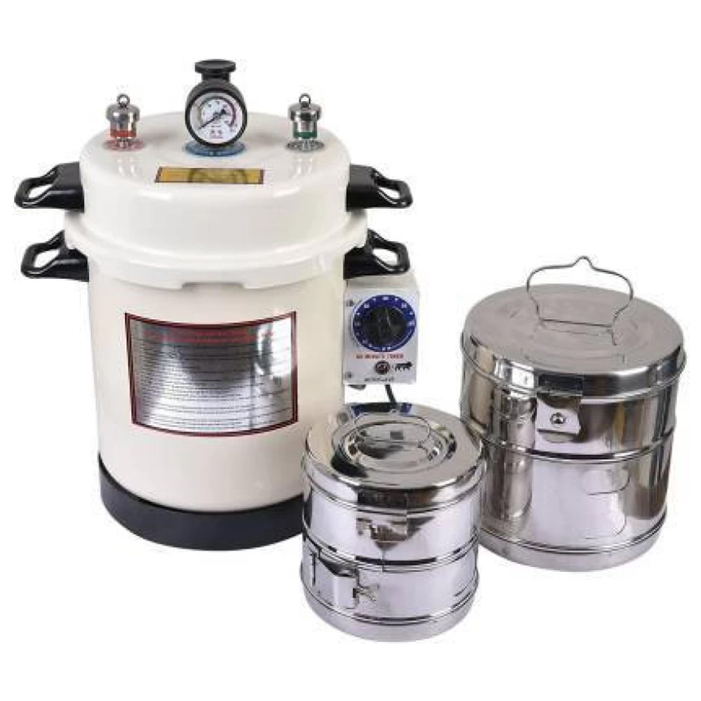 GDP Semi Automatic Top Loading Autoclave with Timer - 13 ltrs