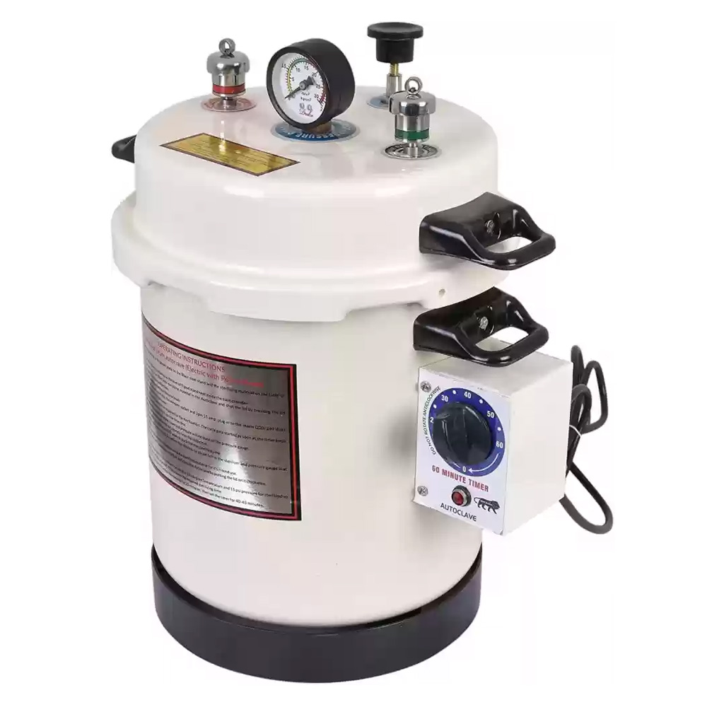 GDP Semi Automatic Top Loading Autoclave with Timer - 13 ltrs