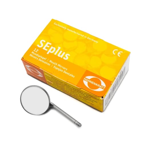 Hahnenkratt SE plus 24 mm Mouth Mirrors No. 5 (SS) Magnifying 12/pk - 706X5