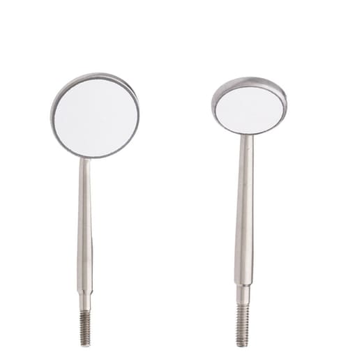 Zirc Crystal HD SS Mouth Mirror Heads 