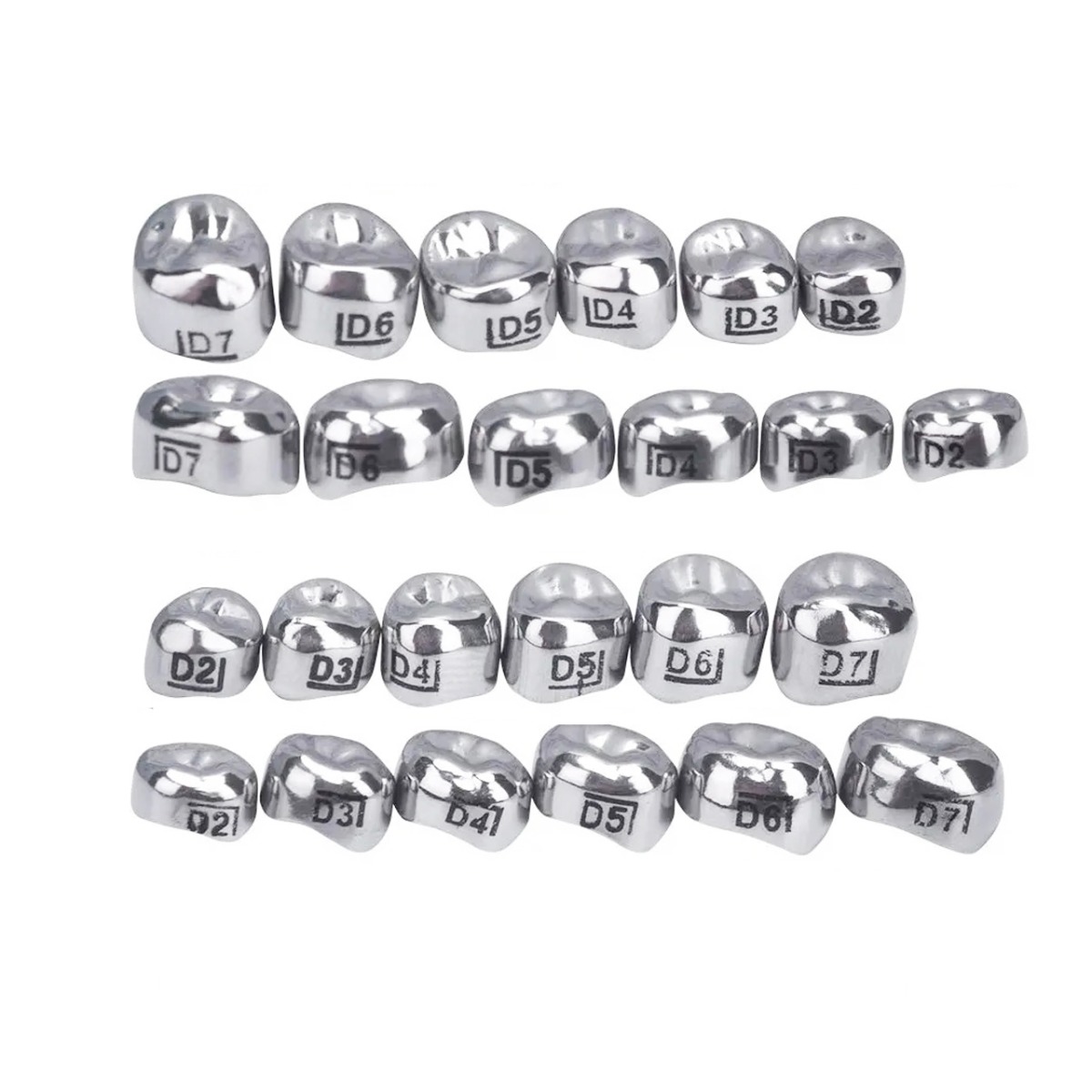 Oro SS Little Crown Primary Molar - D (1st Molar)