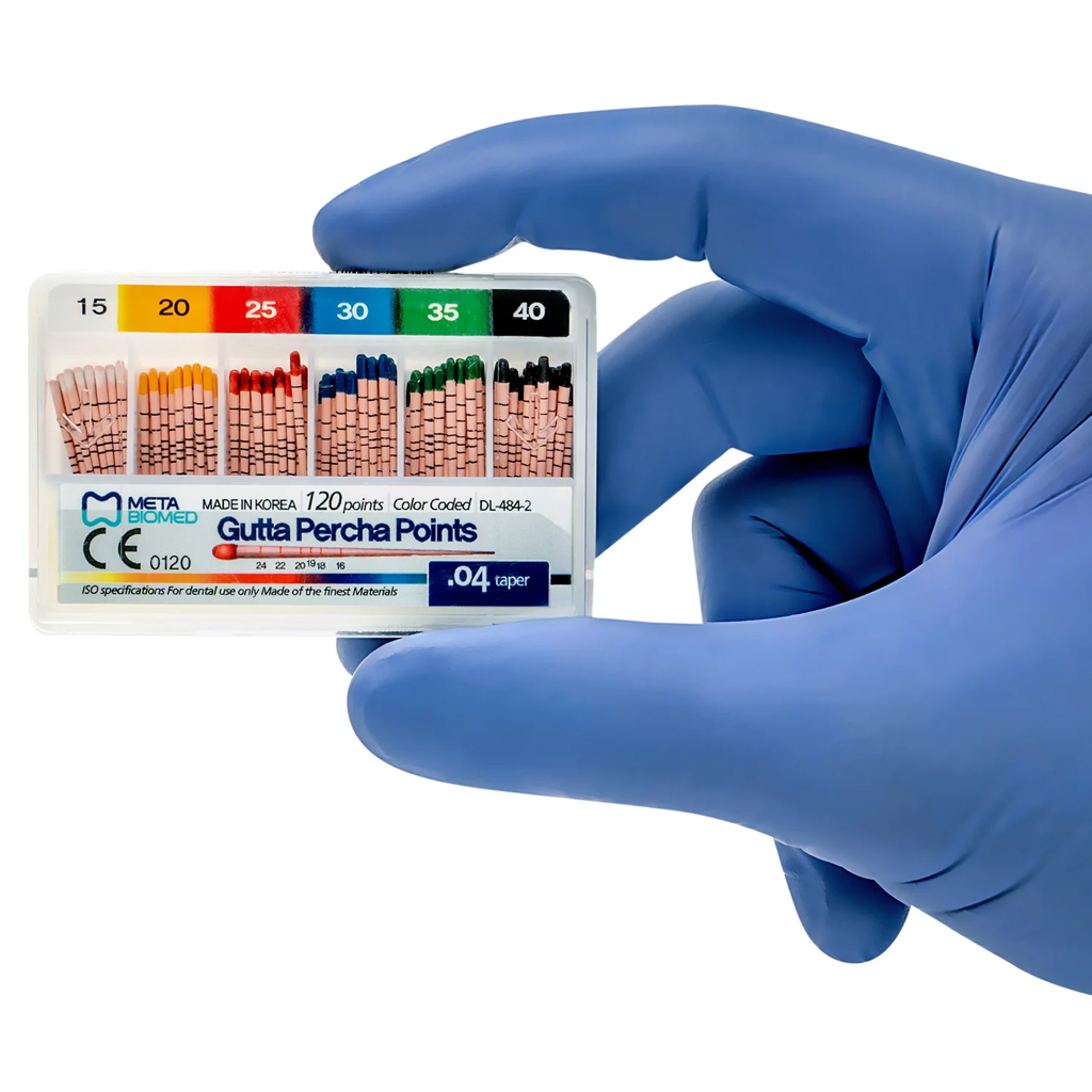 Meta Gutta Percha Points Special Taper - 4% (Pack of 120)
