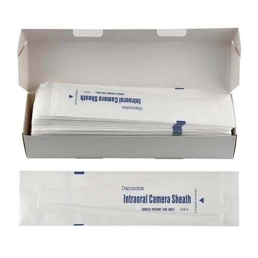 ET Dental VisiSafe Intraoral Camera Sheath - 9.8 x 2 inch (100pcs/Box)