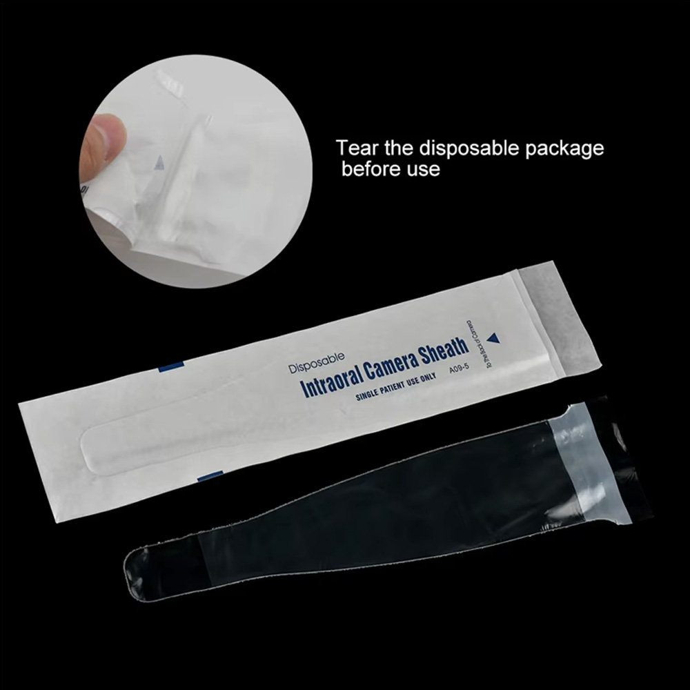 ET Dental VisiSafe Intraoral Camera Sheath - 9.8 x 2 inch (100pcs/Box)