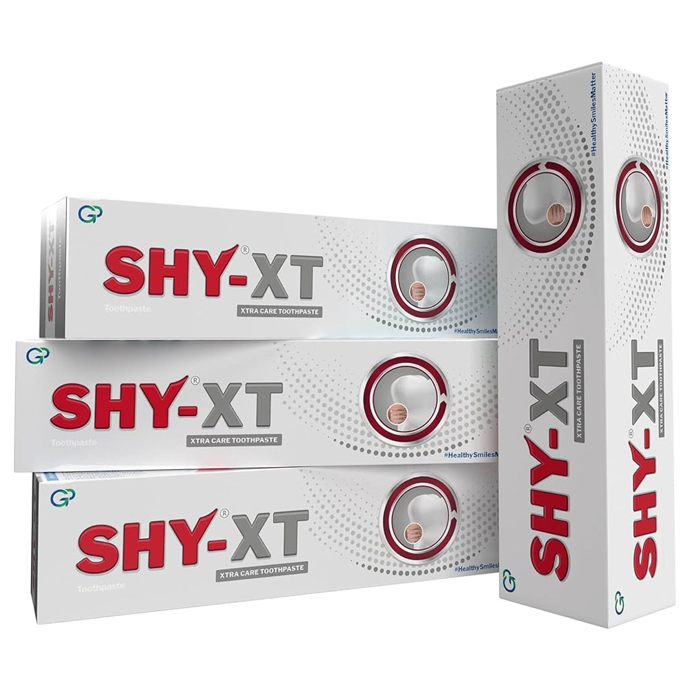 Group Pharma Shy-XT Xtra Care Toothpaste (Pack of 6)
