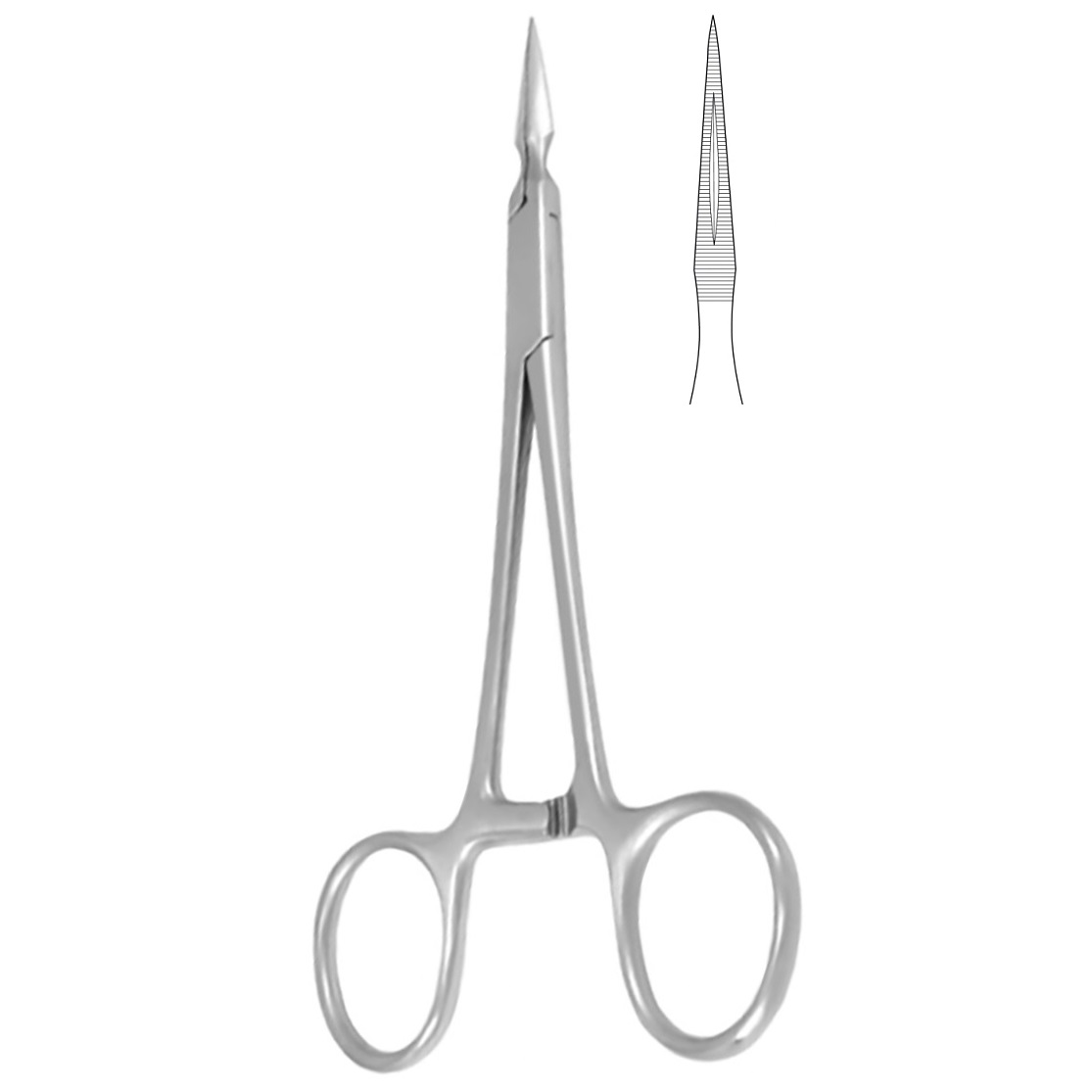 GDC Post And Silver Point Removal Forceps - Straight (Rfstr)