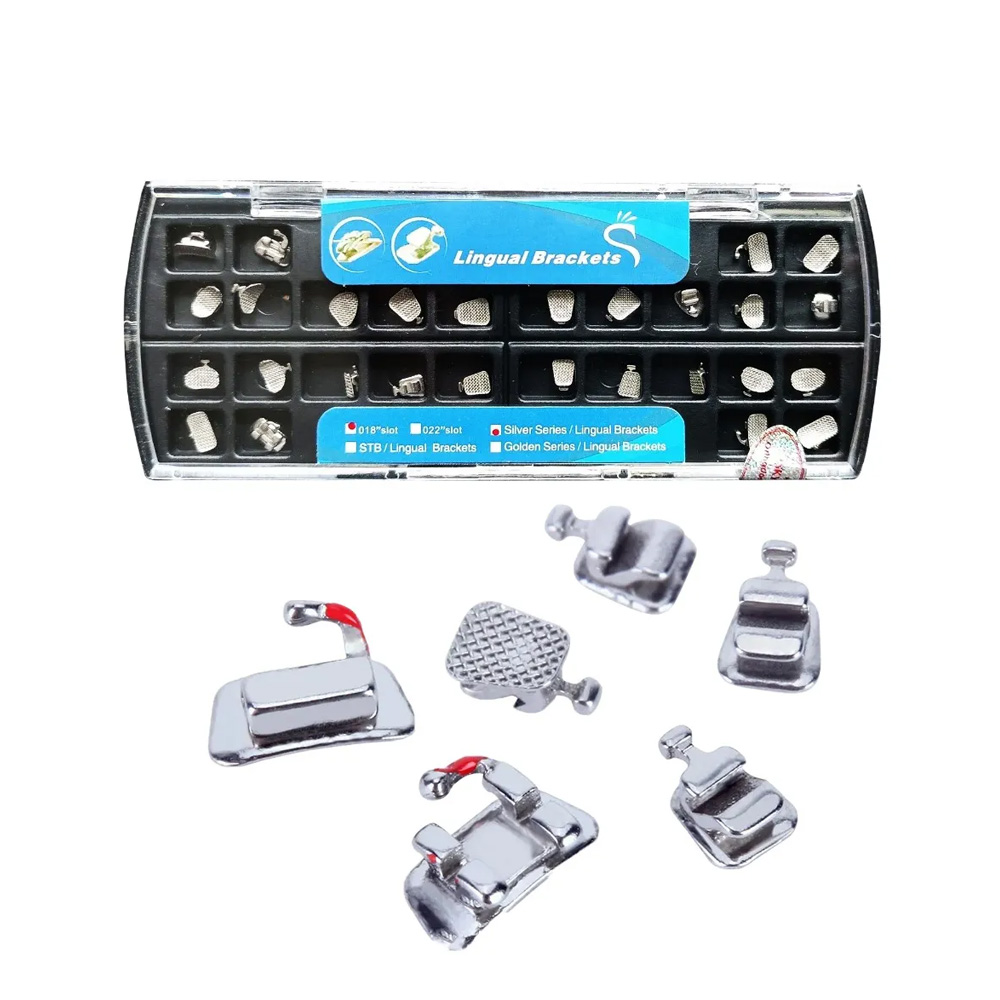 U Ortho Lingual Brackets 018 - Silver Series