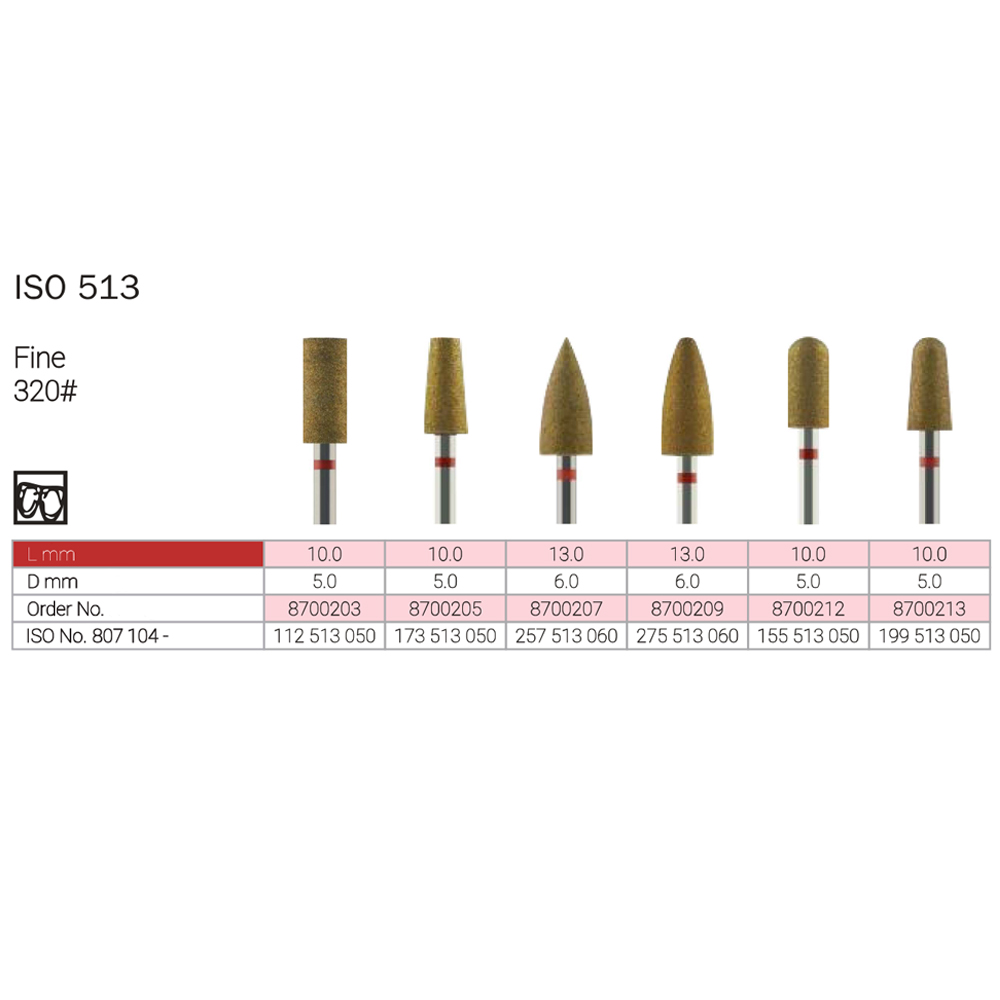 Labodent Sintered Diamond HP Burs 