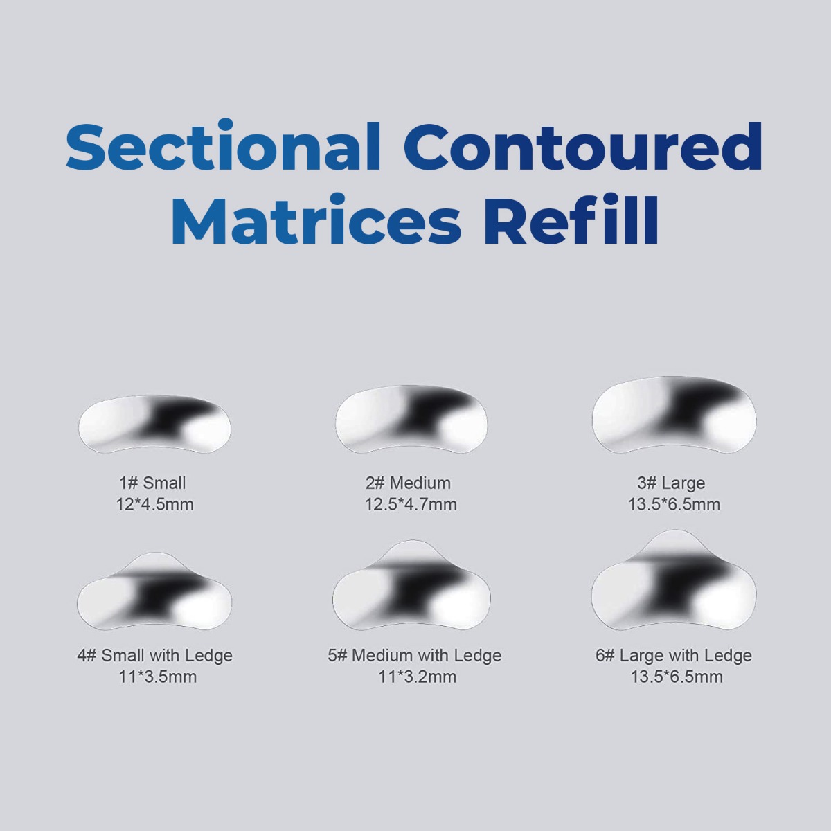 ET Dental Sectional Contoured Matrices Refill