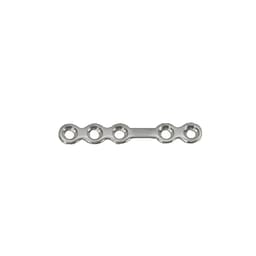 SK Surgicals SS Mini Bone Plates With Gap - 2mm (5 Holes) 200.500S (Pack of 2 )