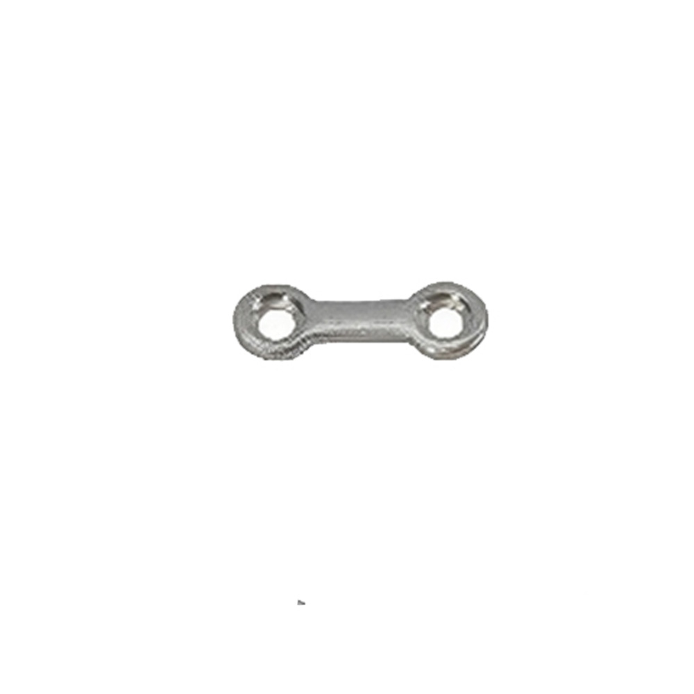 SK Surgicals SS Mini Bone Plates With Gap - 1.5mm (2 Holes) 105.200S