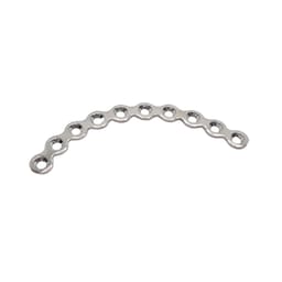 SK Surgicals SS Mini Bone Plates Orbital Continuous - 1.5mm (Pack of 2) - 6