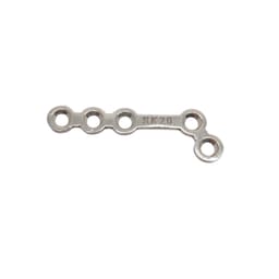 SK Surgicals SS Mini Bone Plates L Shape 120° With Gap - Left 2mm (5 Holes) 200.530SL