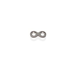 SK Surgicals SS Mini Bone Plates Continuous - 2.5mm (2 Holes) 205.201S