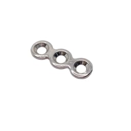 SK Surgicals SS Mini Bone Plates Continuous - 2.5mm (3 Holes) 205.301S