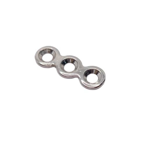 SK Surgicals SS Mini Bone Plates Continuous - 2.5mm (3 Holes) 205.301S