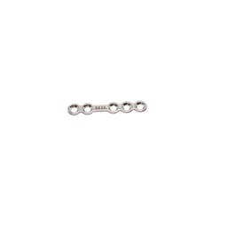 SK Surgicals SS Mini Bone Plates With Gap - 2.5mm (5 Holes) 205.500S (Pack of 2 )