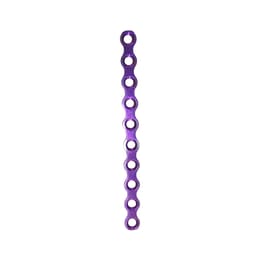 SK Surgicals Titanium Mini Bone Plates Continuous - 1.5mm (10 Holes) 105.110T (Pack of 2 )