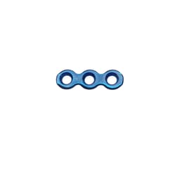 SK Surgicals Titanium Mini Bone Plates Continuous - 2mm (3 Holes) 200.301T (Pack of 2 )