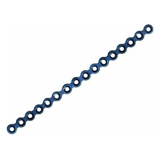 SK Surgicals Titanium Mini Bone Plates Continuous - 2mm (16 Holes) 200.116T (Pack of 2 )