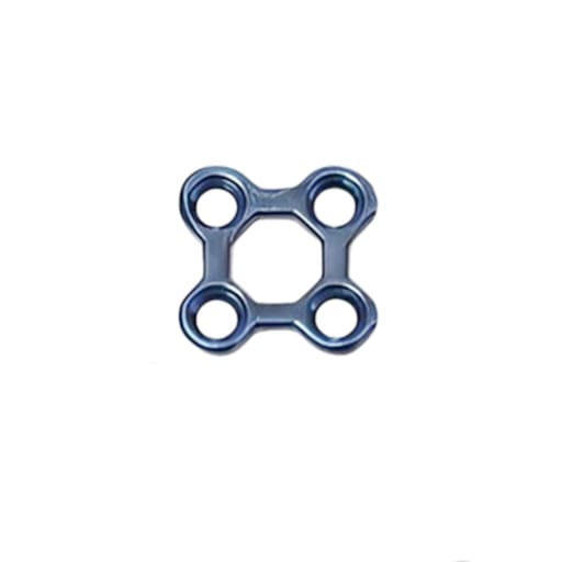 SK Surgicals Titanium Mini Bone 3D Plates - 2mm (Pack of 2)