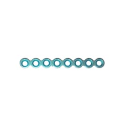 SK Surgicals Titanium Mini Bone Plates Continuous - 2.5mm (8 Holes) 205.801T (Pack of 2 )