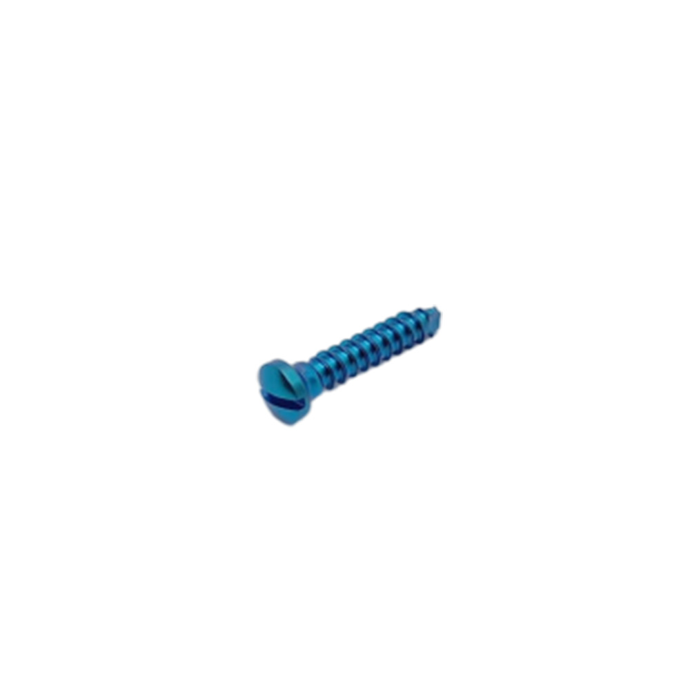 SK Surgicals Titanium Single Slot Screws - 2.5mm x 12mm (25012T)