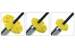 Indian Safety Memory Discs Yellow Pack of 10 - 6
