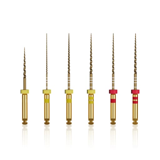 Waldent Wal-flex Gold Rotary Files - Assorted
